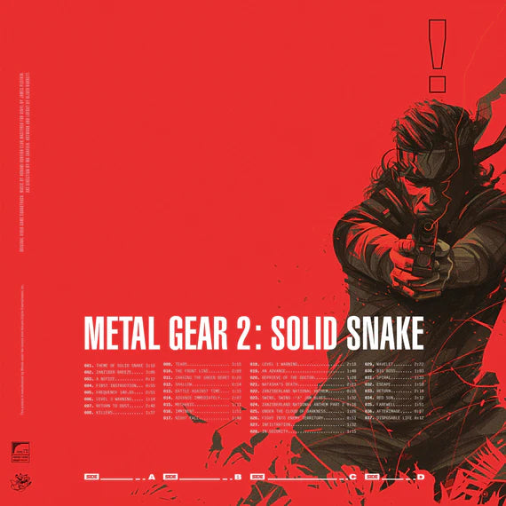 Metal Gear2: Solid Snake - Video Game Soundtrack 2xLP